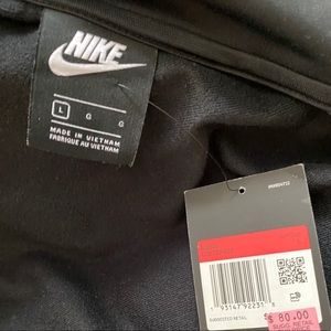 Men’s Nike Black Sweat-jacket